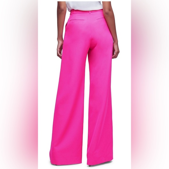 NWT L’AGENCE PILAR PANTS IN PINK GLO SIZE 10 - Picture 2 of 3